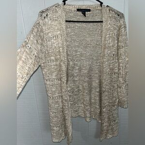 Cozy Cream Knit Light Weight Cardigan